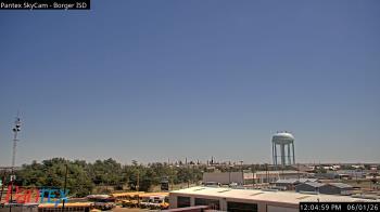 Weather camera view of Borger ISD.