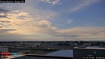 Weather camera view of Borger ISD.