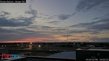 Weather camera view of Borger ISD.