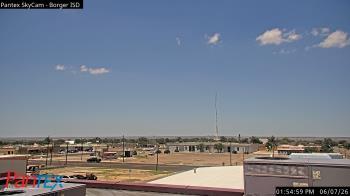 Weather camera view of Borger ISD.