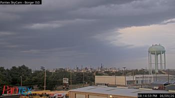 Weather camera view of Borger ISD.