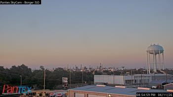 Weather camera view of Borger ISD.