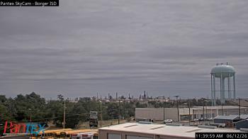 Weather camera view of Borger ISD.