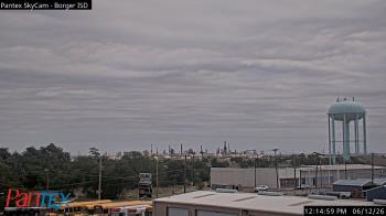 Weather camera view of Borger ISD.