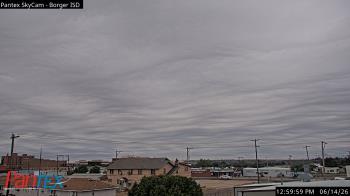 Weather camera view of Borger ISD.