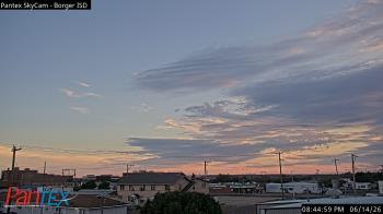 Weather camera view of Borger ISD.