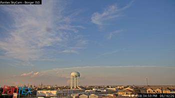 Weather camera view of Borger ISD.
