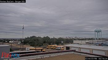 Weather camera view of Borger ISD.