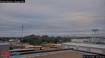 Weather camera view of Borger ISD.
