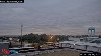Weather camera view of Borger ISD.