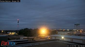Weather camera view of Borger ISD.