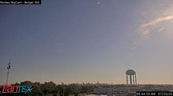 Weather camera view of Borger ISD.