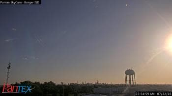 Weather camera view of Borger ISD.