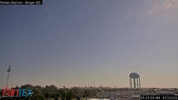 Weather camera view of Borger ISD.