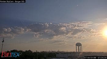 Weather camera view of Borger ISD.