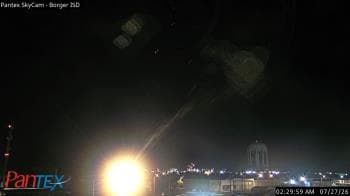 Weather camera view of Borger ISD.