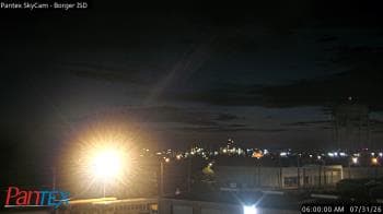 Weather camera view of Borger ISD.
