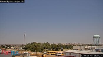 Weather camera view of Borger ISD.