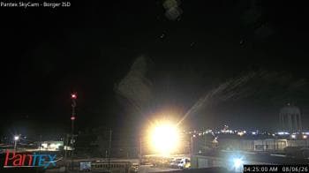 Weather camera view of Borger ISD.