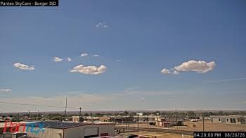Weather camera view of Borger ISD.