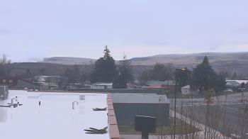 Weather camera view of Bridgeport High School.