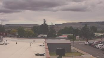 Weather camera view of Bridgeport High School.