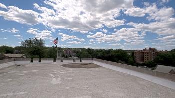Weather camera view of Bronxville School.