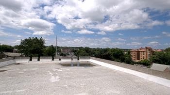 Weather camera view of Bronxville School.