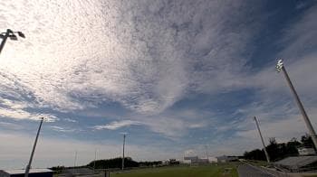Weather camera view of Bonita Springs High School.