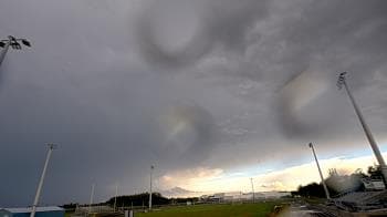 Weather camera view of Bonita Springs High School.