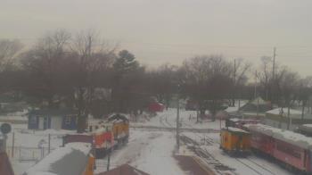 Weather camera view of Boone Scenic Valley Railroad.