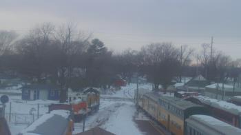Weather camera view of Boone Scenic Valley Railroad.