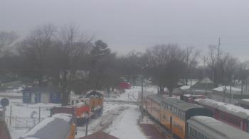 Weather camera view of Boone Scenic Valley Railroad.
