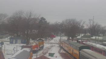 Weather camera view of Boone Scenic Valley Railroad.