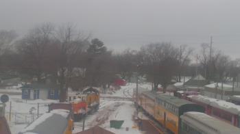 Weather camera view of Boone Scenic Valley Railroad.