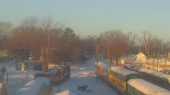 Weather camera view of Boone Scenic Valley Railroad.