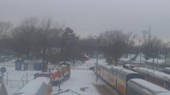 Weather camera view of Boone Scenic Valley Railroad.