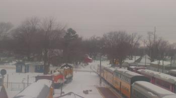 Weather camera view of Boone Scenic Valley Railroad.