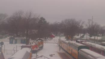 Weather camera view of Boone Scenic Valley Railroad.