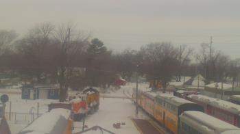 Weather camera view of Boone Scenic Valley Railroad.