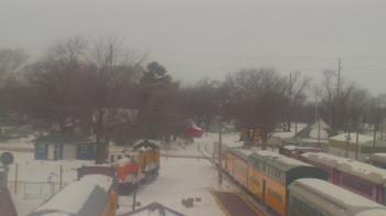 Weather camera view of Boone Scenic Valley Railroad.