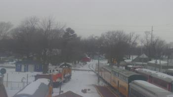Weather camera view of Boone Scenic Valley Railroad.