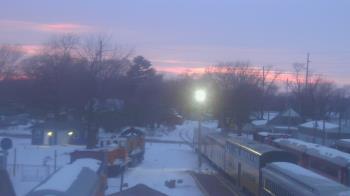 Weather camera view of Boone Scenic Valley Railroad.