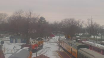 Weather camera view of Boone Scenic Valley Railroad.