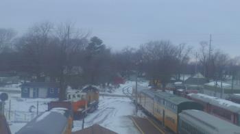 Weather camera view of Boone Scenic Valley Railroad.