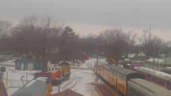 Weather camera view of Boone Scenic Valley Railroad.