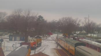 Weather camera view of Boone Scenic Valley Railroad.