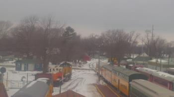 Weather camera view of Boone Scenic Valley Railroad.