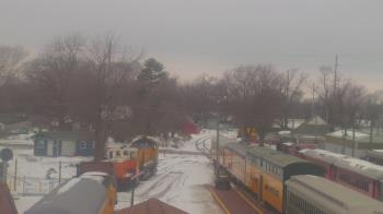 Weather camera view of Boone Scenic Valley Railroad.