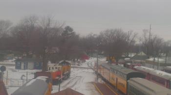 Weather camera view of Boone Scenic Valley Railroad.